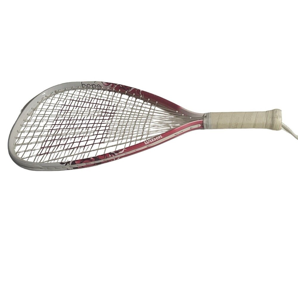 Wilson Ripper Power Strings Racquetball Racquet Pink - Picture 6 of 11